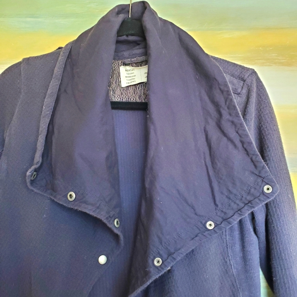Anthropologie Sweatshirt Jacket